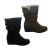 Ladies Boots Bellissimo Tahnee Taupe Black Distressed Finish Zip up Size US 5-10