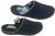 Panda Elroy Mens Slippers Navy or Black Slip On Mule Scuff Slipper