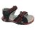 Boys Youth Shoes Grosby Nash Black/Red Surf Sandals Easy Clean Adjustable