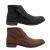 Mens Boots Wildsole Luca Dressy Lace Up Ankle Boots Stitch Detail Inserts