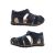 Grosby Albion Little Boys Sandals Leather Upper Heel In Covered Toe Arch Support