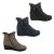 Jemma Anasyaia Ladies Shoes Ankle Boots Wedge Soft Leather Fleece Lined Zip Up