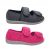 Homyped Anika Ladies Slippers Shoes Open Toe Dual Adjustable Tab Wide Fit Flat Sole 