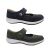 Just Bee Cada Ladies Shoes Leather Upper Casual Flats Removable Insole New Colours