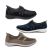 Just Bee Cavin Ladies Shoes Leather Upper Wide Casual Flats Zip Up Removable Insole