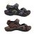 Bolt Chambers Mens Sandals Surf Style Multi Adjust Flex Sole Lined Straps