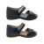 Homyped Dakota Womens Sandals Leather Wide Fit Back In Adjustable Straps