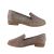 Jemma Damaris Ladies Leather Slip on Casual Loafer Two Toned