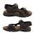 Audrino Rapelli Damien Mens Sandals Leather Upper 3 Strap Adjust Comfort