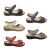 LeBonne DeeDee Ladies Sandals Slingback Adjustable Comfort Wedge Sole Snake Trim