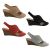 Ladies Shoes Step On Air Nikki Wedge Dressy Slingback 4 colours Size 6-11 New