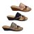 Step On Air Easyfit Ladies Sandals Slip On Shoes Wedge Scuff Cushion Insole Elastic Strap 