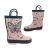 Jellies Flutter Girls Gumboots Wellies Pull On Loops Cute Butterfly Print