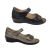 Natural Comfort Freeda Ladies Sandal Leather Heel In Adjustable Straps Light
