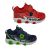 Activ Gator Boys Shoes Sneaker Light Up sole Hook and Loop Strap Light Casual