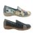 Ladies Shoes Lorella Faith Slip on Elastic Contrast Panel Comfort Shoe Size 5-10