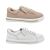 Bay Lane Kiki Ladies Shoes Leather Casuals Flat Sole Zip Lace Up MultiFit