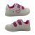 Activ Miley Girls Casual Sneaker Light Up Sole Hook and Loop Light Comfy