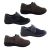 Aerocushion Miller Ladies Shoes Stretch Top Everyday Flats Adjustable Tab