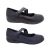 Jemma Orchid Ladies Leather Casual Shoes Mary Jane Style Flat Wide fit 