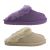 Ladies Slippers Panda Eros Leather Slipper Scuff Warm Soft Fluffy Size 5-10