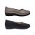 Lorella Penny Ladies Shoes Casual Court Slip-on Low Wedge Sole Soft Insole Light