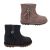 Grosby Penny Star Girls Shoes Boots Short Ankle Tassle Star Soft Shimmer Upper