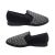 Grosby Peter Grosby Mens Slippers Slip on Tweed Front with Elastic