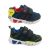 Boys Shoes Bolt Kirk LED Light Up sole Runner Hook and Loop Size UK 6-2 New