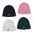 Superdry Code Beanie Cotton Stretch Knitted Hat Fold up Round top