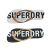 Womens Superdry Code Essential Flip Flop Slip on Thongs Metallic Straps Flat Sole