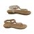 Bellissimo Skye Ladies Sandals Summer Thong Slingback Flat Sole Diamante Trim