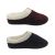 Lorella Snowy Ladies Slippers Slip on Scuff Knit Top Fleece Lined Cushioned