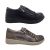 Reva Sylvie Ladies Shoes Casual Zip Side Lace up Wide Fit Flat Comfort 
