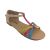 Girls Shoes Grosby Sidney Multi Coloured Sandal Strappy Sandals Size 11-4 New