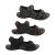 Activ Wave Mens Sandals Surf Style Multi Adjust Flex Sole Lined Straps