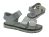 Girls Shoes Surefit Dani Silver Sparkle Hook and Loop Sandal UK Size 11-2 New