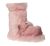 Girls Toddler Slippers Grosby Oink Pink Pull on Pig Slipper Boots Size 4-12 