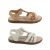 Bellissimo Zoey Girls Shoes Sandals Flat Sole Ankle Buckle Soft Straps Lightweight
