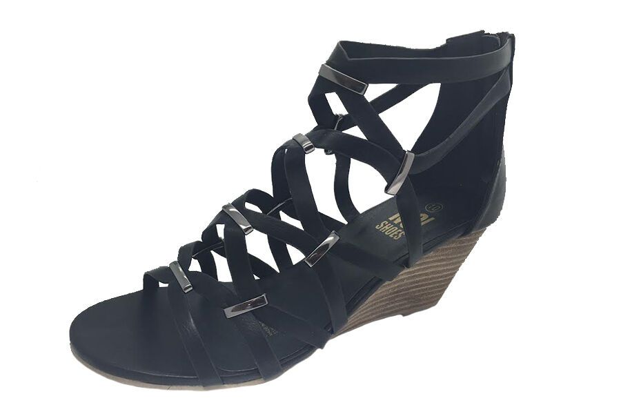 ladies black heels size 6