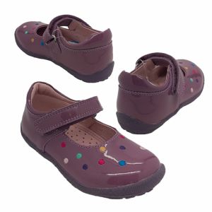 Girls Shoes Surefit Lara Leather Mary Jane Hook and Loop Size UK 4.5-11.5 NEW