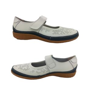 Natural Comfort Adeline Ladies Casual Shoes Leather Upper Mary Jane Flats