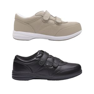 Propet Easy Walker Ladies Casual Leather Upper Wide Fit Hook and Loop Lightweight 