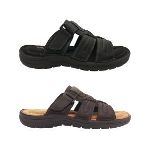 Mens Sandals Audrino Rapelli Nick Leather Slide Footbed Sandal Light Size 6-12