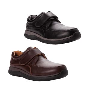 Propet Parker Mens Comfort Shoe Leather Upper 3E Wide Fit Single Tab 
