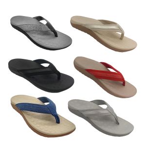 Ladies Shoes Lorella Sun Orthotic Thong Arch Support Contoured Insole Soft