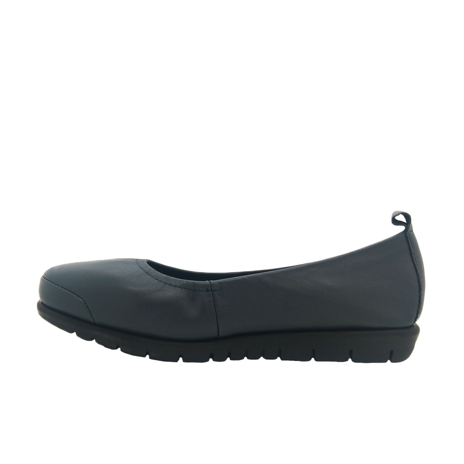 Ladies Shoes Borelli Comfy Leather Ballet Flat Elastic Comfort Soft ...
